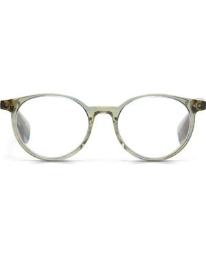 Eyebobs Case Closed 50Mm Round Light Blocking Glasses - Brown