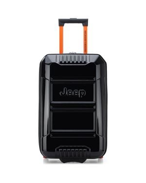 Jeep Jh003B 21 Carry On Hardside Expandable Luggage With Two Wheels - Black