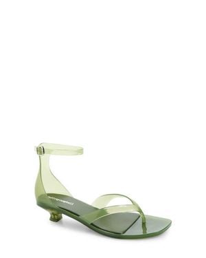 Jeffrey Campbell Gummy Ankle Strap Sandal - Green