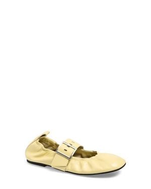 Alohas Sarea Mary Jane Ballet Flat - Metallic