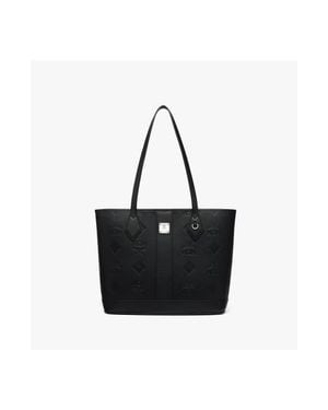 MCM Small New Liz Shopper - Black