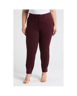 UNIVERSAL STANDARD Ponte Cigarette Pants - Red