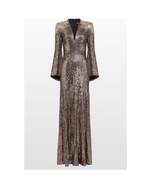 Jenny Packham Zinnia Embellished Gown - Multicolor