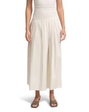 MARCELLA Kenmare Pleated Maxi Skirt - Natural