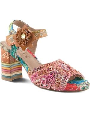 Spring Step Cosmopleze Sandal - Pink