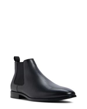 ALDO Sosa Leather Chelsea Boot - Black