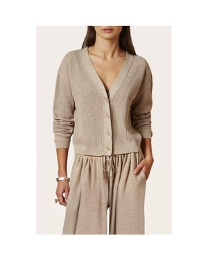 Oyun Mirabel Cardigan Top - Natural