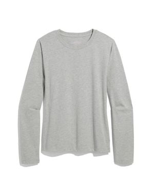 Vineyard Vines Long Sleeve Crewneck T-Shirt - Gray