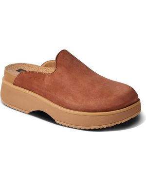 Reef Cushion Vista Skye Platform Clog - Brown