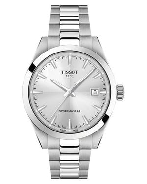 Tissot Gentleman Bracelet Watch, 38Mm - Gray
