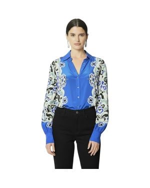 Gilner Farrar Lara Blouse - Blue
