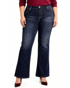 Slink Jeans High Waist Bootcut Jeans - Blue
