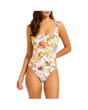 Seafolly Dd-Cup One-Piece Swimsuit - Orange