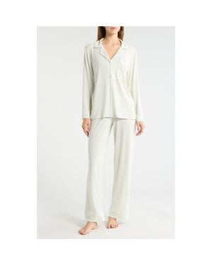 Eberjey Gisele Long Pajamas - Multicolor