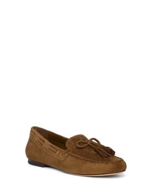PAIGE Ezra Tassel Loafer - Brown