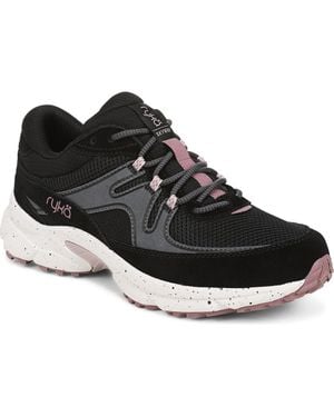 Ryka Skylift Trail Walking Sneaker - Black