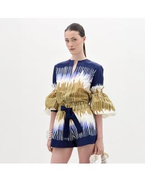 Silvia Tcherassi Lucaya Blouse - Blue