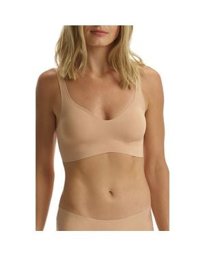 Commando Butter Soft Support Bralette - Brown