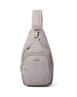 Baggallini Central Park Sling Bag - Gray