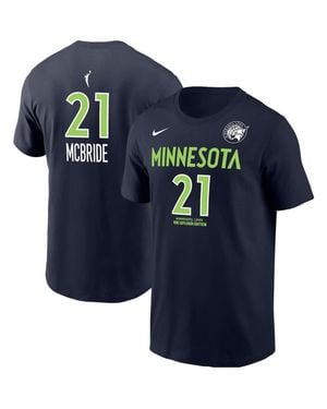 Nike Kayla Mcbride Minnesota Lynx Explorer Edition Name & Number T-Shirt - Blue