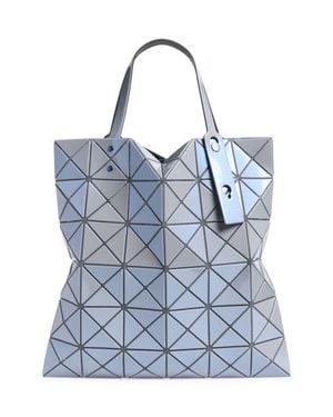 Issey Miyake Lucent One-Tone Pvc Tote - Blue