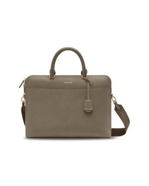 Maison De Sabre Leather Laptop Bag - Multicolor