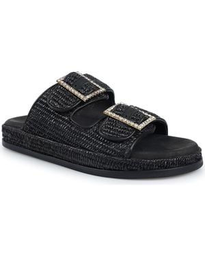 Zigi Artisan Reedie Two-Strap Sandal - Black