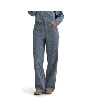 Lee Jeans X Crayola Carpenter High Rise Straight Leg Jeans - Gray
