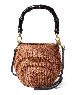 Clare V. Petite Pot De Miel Top Handle Bag - Brown