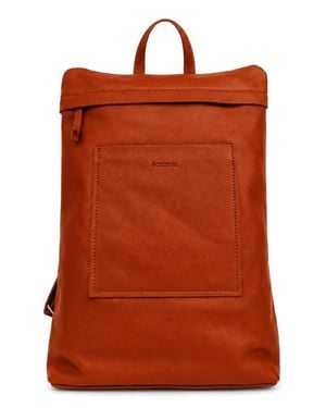 Écotorie Willow Leather Backpack - Orange