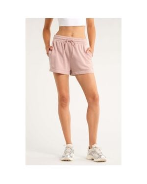 Zella Go Easy French Terry Shorts - Pink