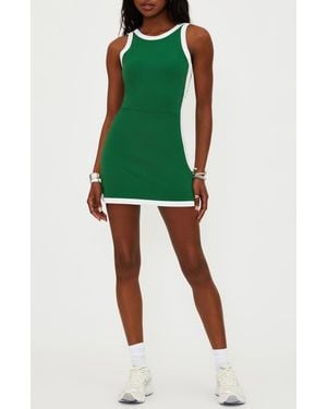 Beach Riot Zephyra Skirted Romper - Green