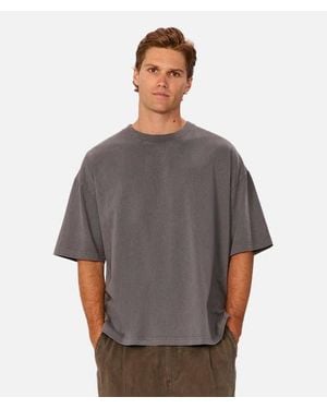 Industrie Australia The Del Mar Boxy Tee - Gray