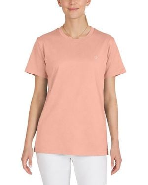 Alix Lil Smile Jersey Relaxed Tee - Pink