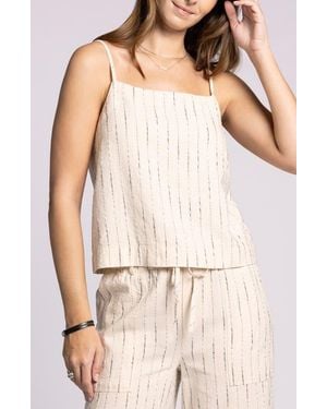 Thread & Supply Ventura Linen Blend Camisole - Natural
