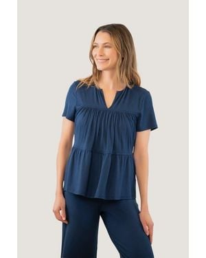 JJwinks Top Tier Lounge Tee - Blue