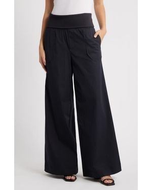 Wit & Wisdom Ultra Skyrise Wide Leg Pants - Blue