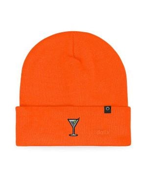 Alix Martini Beanie Cap - Orange