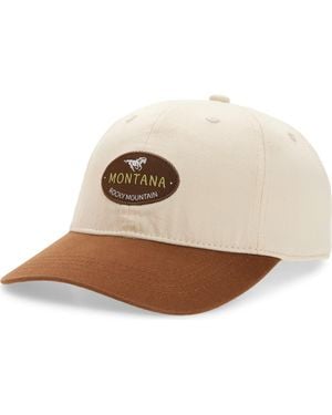 BP. Montana Twill Baseball Cap - Brown