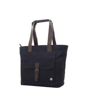 Token Waxed Montague Tote Bag - Blue
