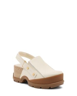 Sorel Roam'N Rbr Clog - White