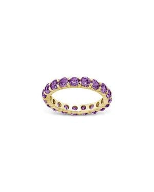Sterling Forever Gracie Cubic Zirconia Eternity Ring - Multicolor