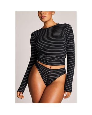 Negative Underwear Whipped Long Sleeve - Black