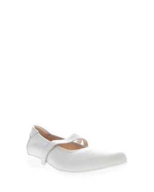 Propet Yara Mary Jane Flat - White