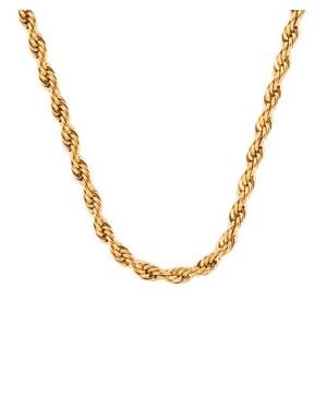 Hey Harper Chunky Silhouette Necklace - Metallic