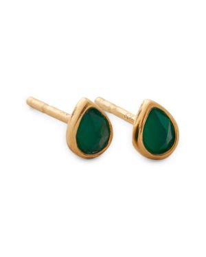 Monica Vinader Teardrop Stud Earrings - Multicolor
