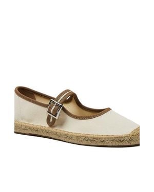 Lands' End Mary Jane Espadrille Flats - Brown