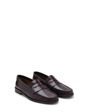Mango Luisa Penny Loafer - Black