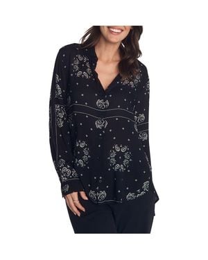 Bella Dahl Button-Up Shirt - Blue