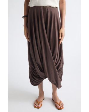 TOTEME Cocoon Maxi Skirt - Brown